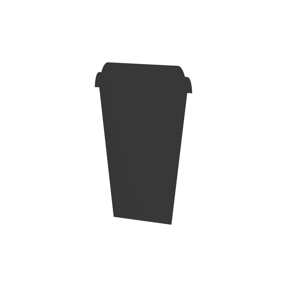 Табличка для нанесения надписей меловым маркером BB-CUP A7, черная — фото 1