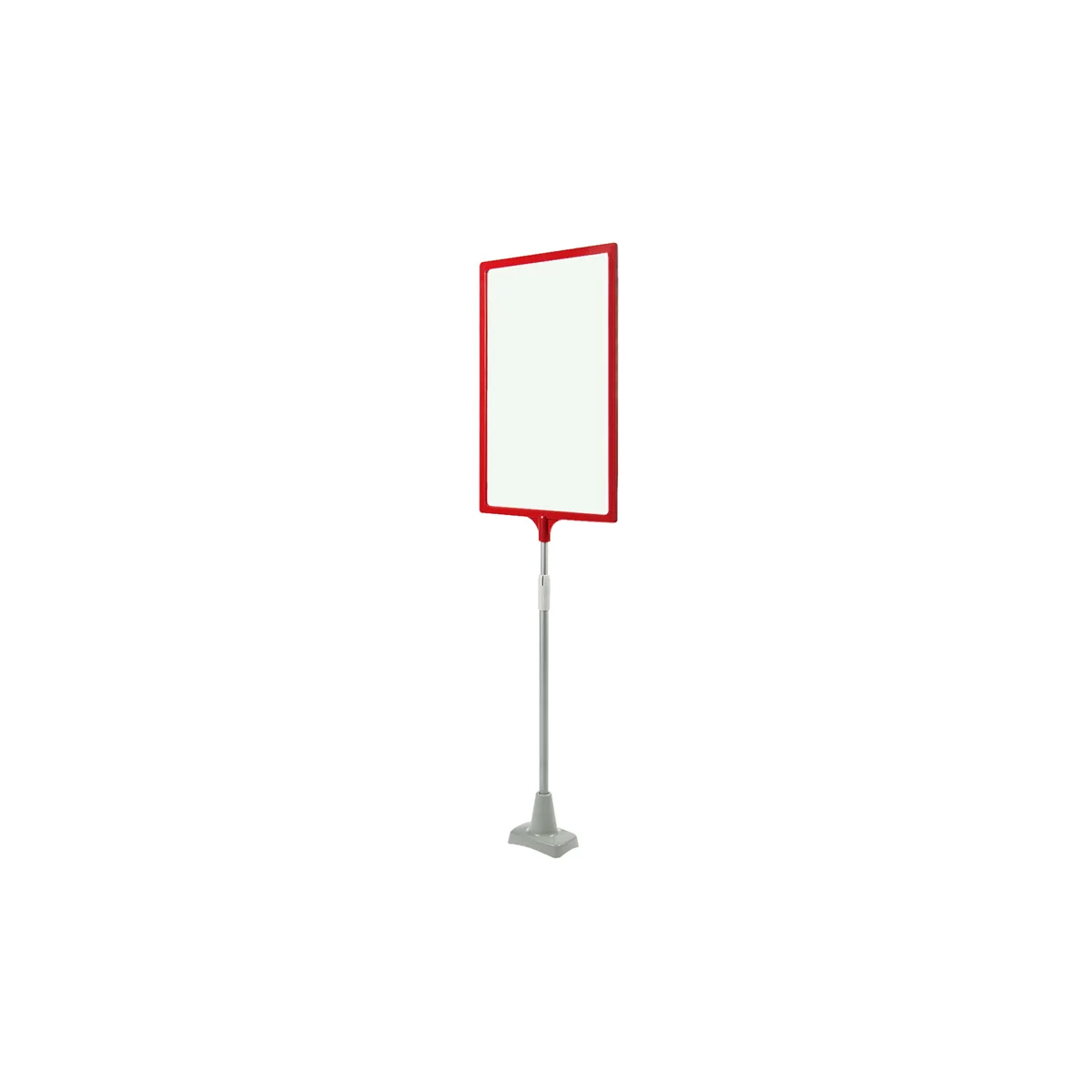 MAG-XL-BASE magnit taglikli PFT-A4 stendi, 350-550 mm, qizil