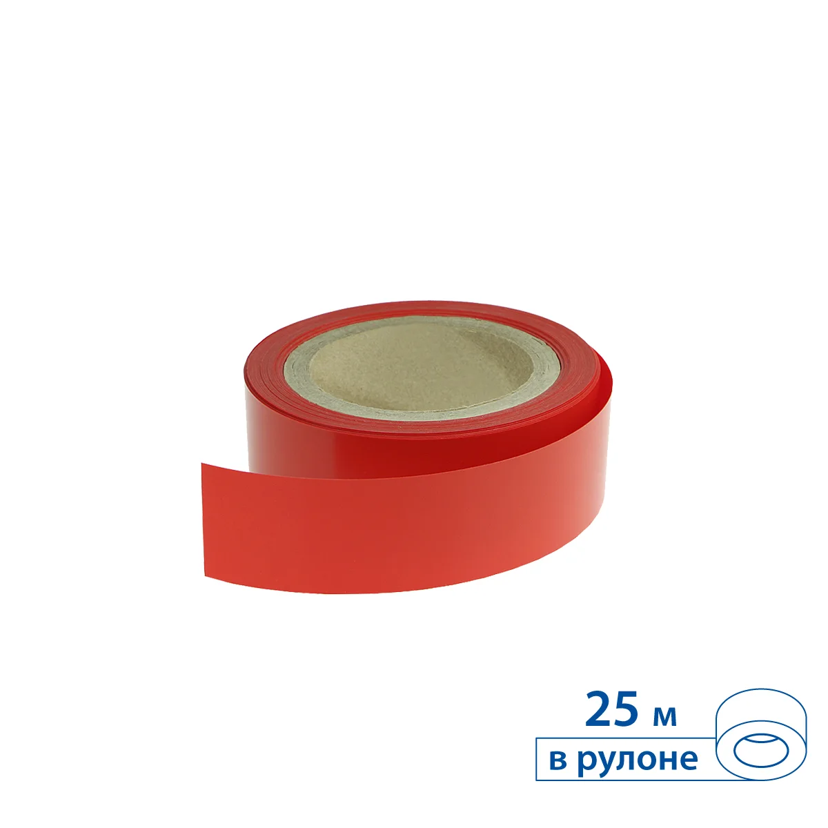 Narx yorlig‘i ushlagichi uchun COLOR-INSERT39 rangli tasmasi, qizil, 25 metr