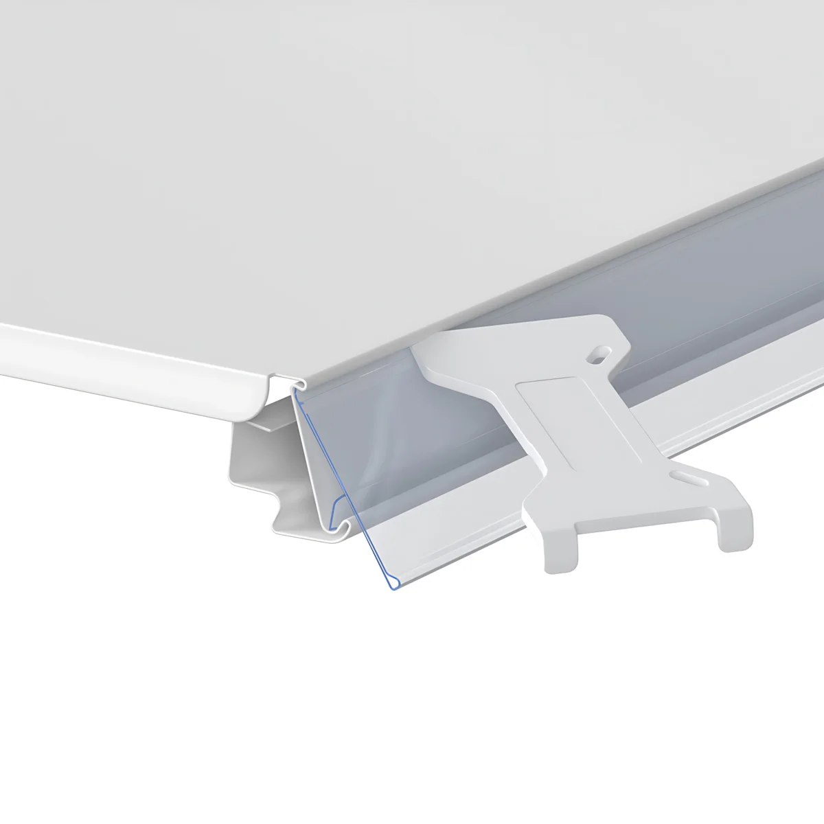 Narx yorlig‘i ushlagichi IMP39 shaffof, 1235 mm — 4-surat