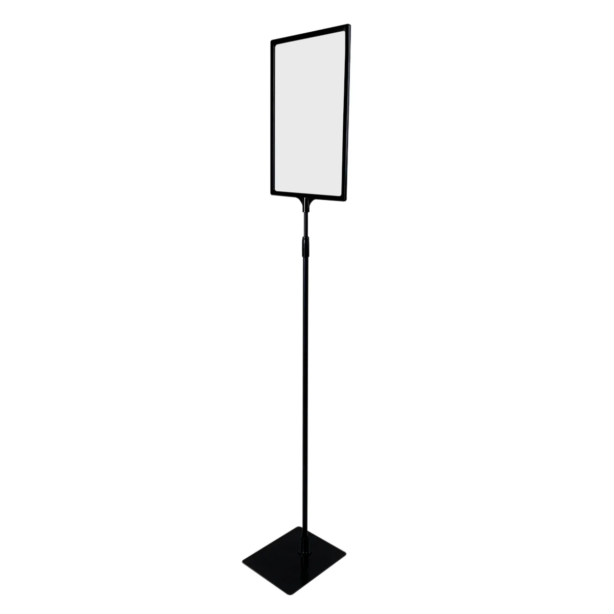 BASE-ML taglikli PFT-A4 pol stendi, 1100-1400 mm, qora — 1-surat