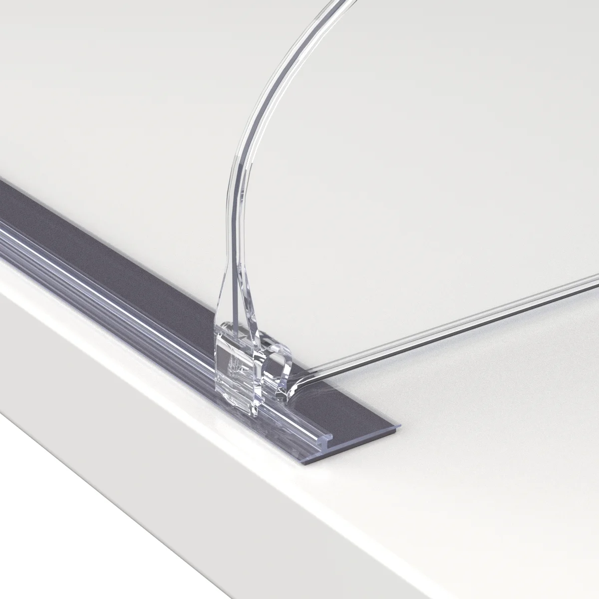 Ajratgichlarni mahkamlash uchun T-RAIL30 T-profil, uzunligi 1330 mm, magnit lentali — 3-surat