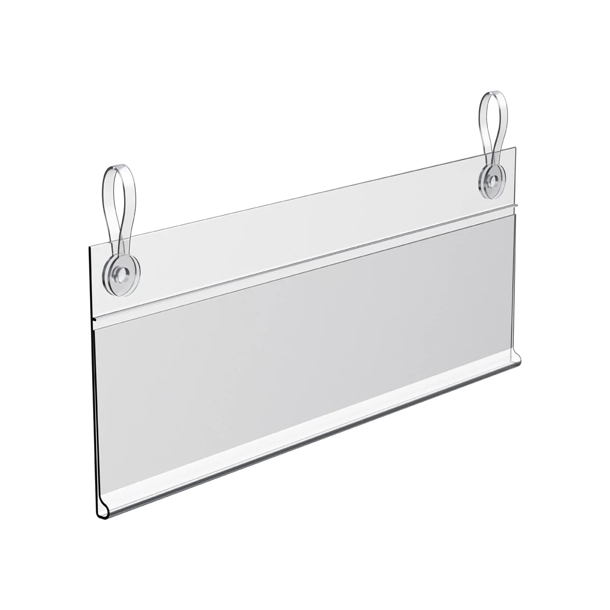 DBH39 narx yorlig‘i ushlagichi, shaffof, 100 mm