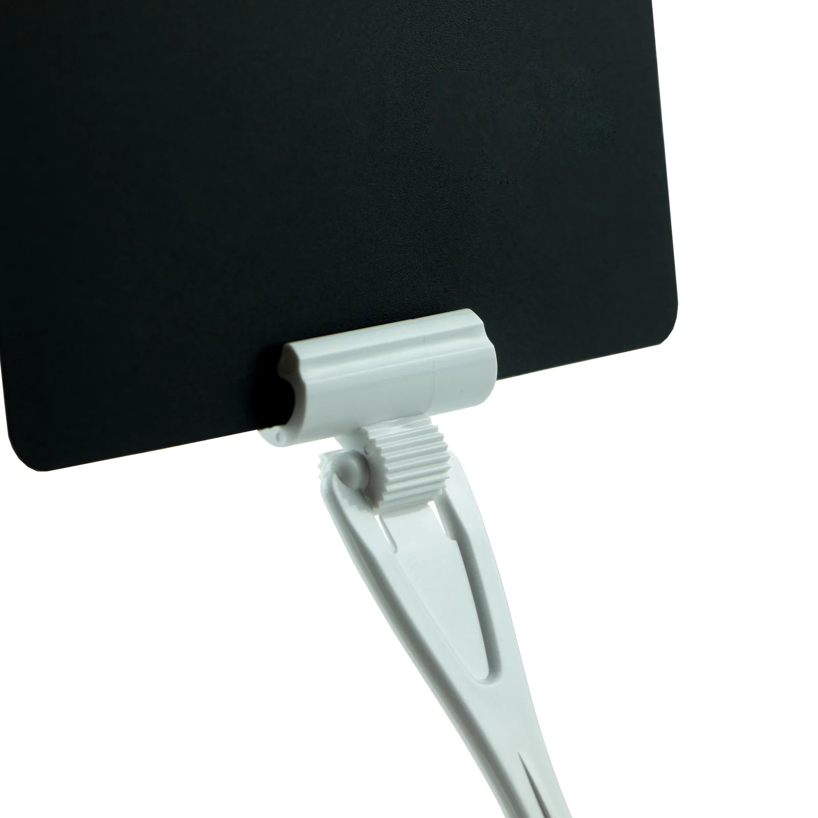 DELI-UNBO-SET90 stol usti narx yorlig‘i ushlagichi, oq — 3-surat