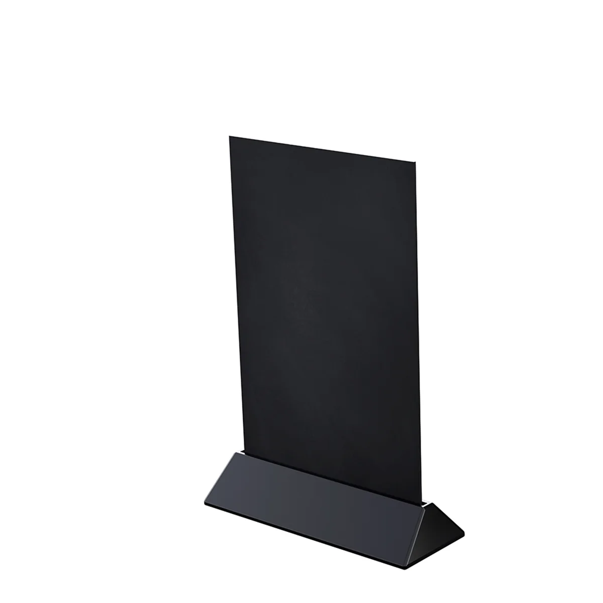 COLOR MENU BOARD A5 bo‘r taxtali stol usti lavhasi, tagligi qora (qadoqda 20 dona) — 1-surat