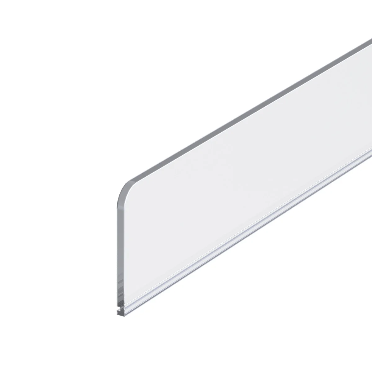 FR-RISER60 plastik old cheklagich, balandligi 60 mm, uzunligi 1000 mm