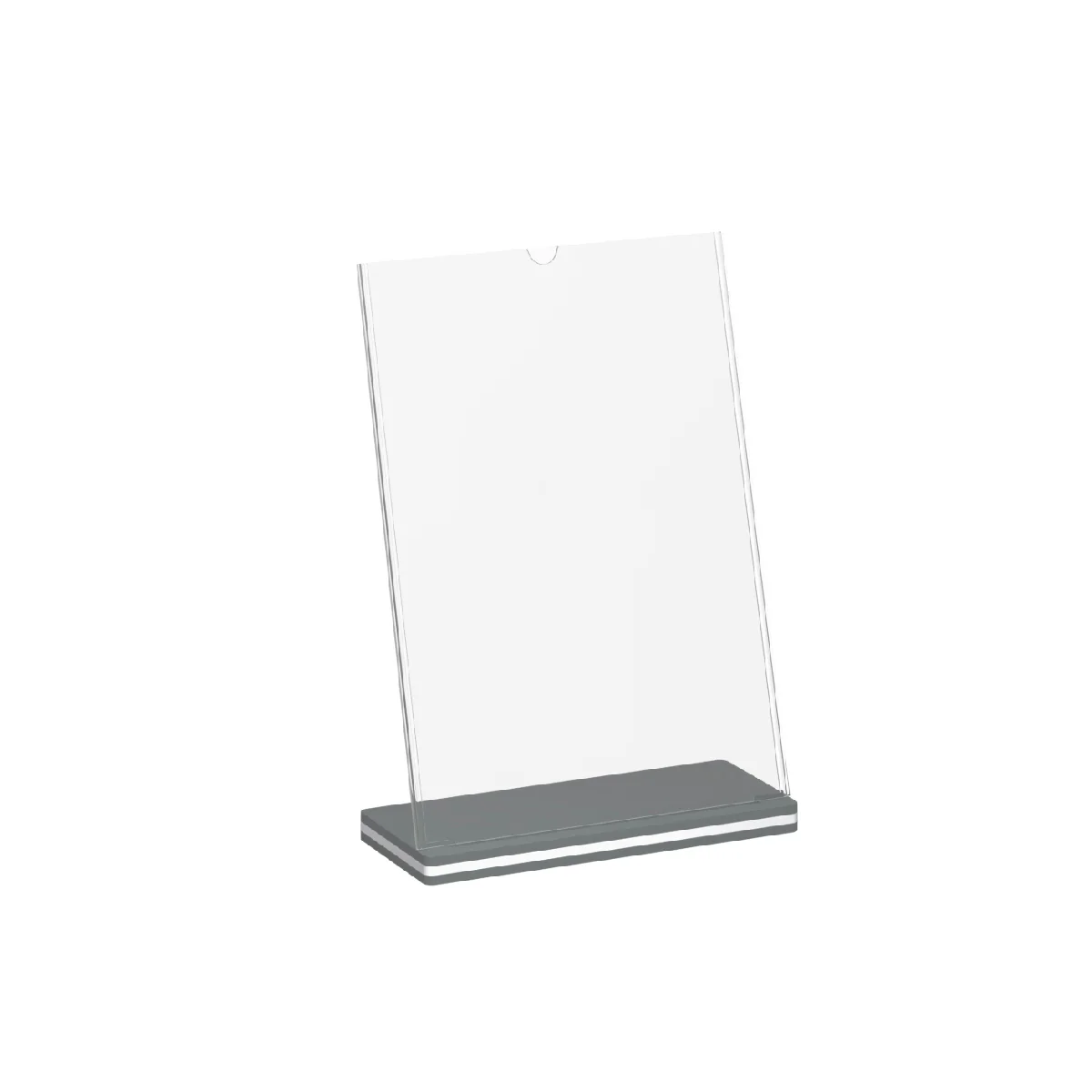 Менюхолдер SIGNHOLDER L-stand A5, цвет основания серый