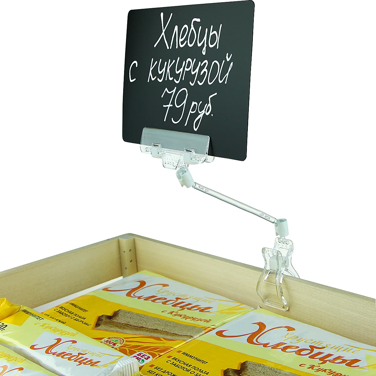FX-CLAMP, oyoqcha 100 mm narx yorlig‘i ushlagichi — 3-surat