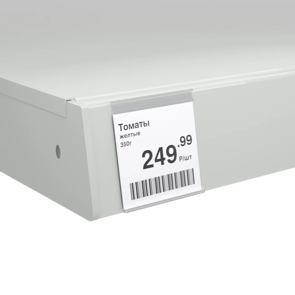 DBR39 narx yorlig‘i ushlagichi, shaffof, 40 mm — 4-surat