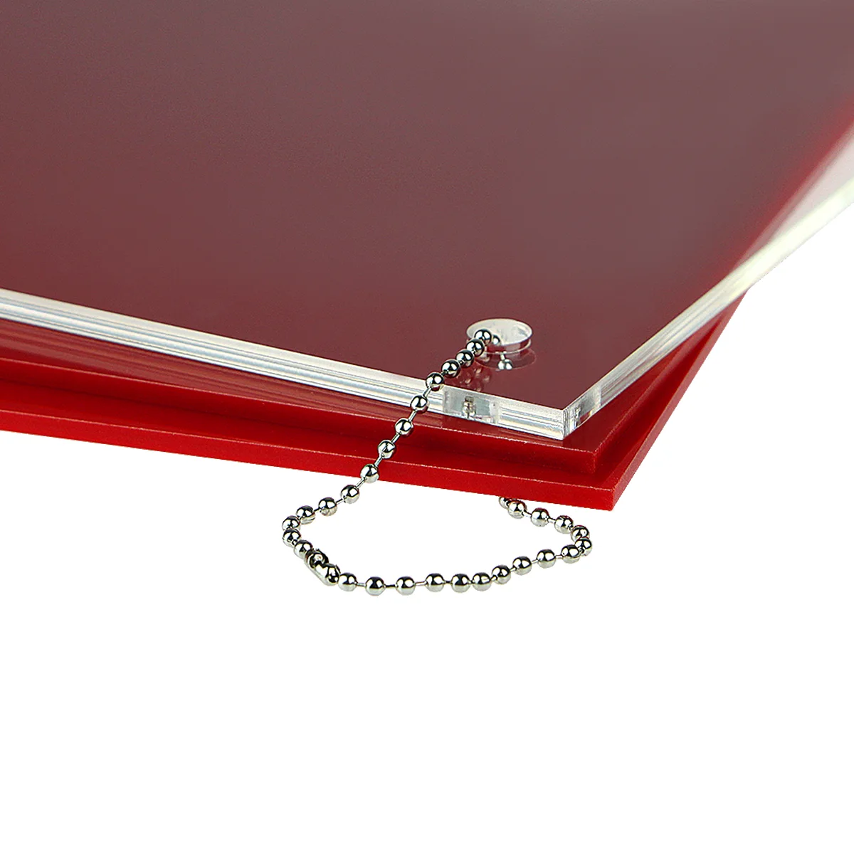 Metall sharli zanjir BALL CHAIN 15 (2,4 mm) qulflash ulagichi bilan, uzunligi 15 sm — 2-surat