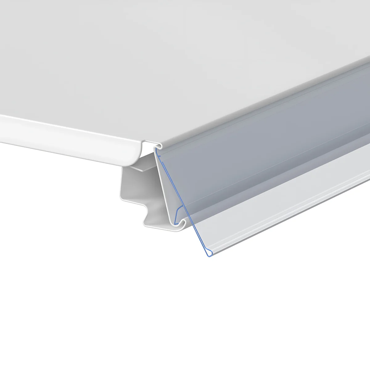 Narx yorlig‘i ushlagichi IMP39 shaffof, 1235 mm — 2-surat