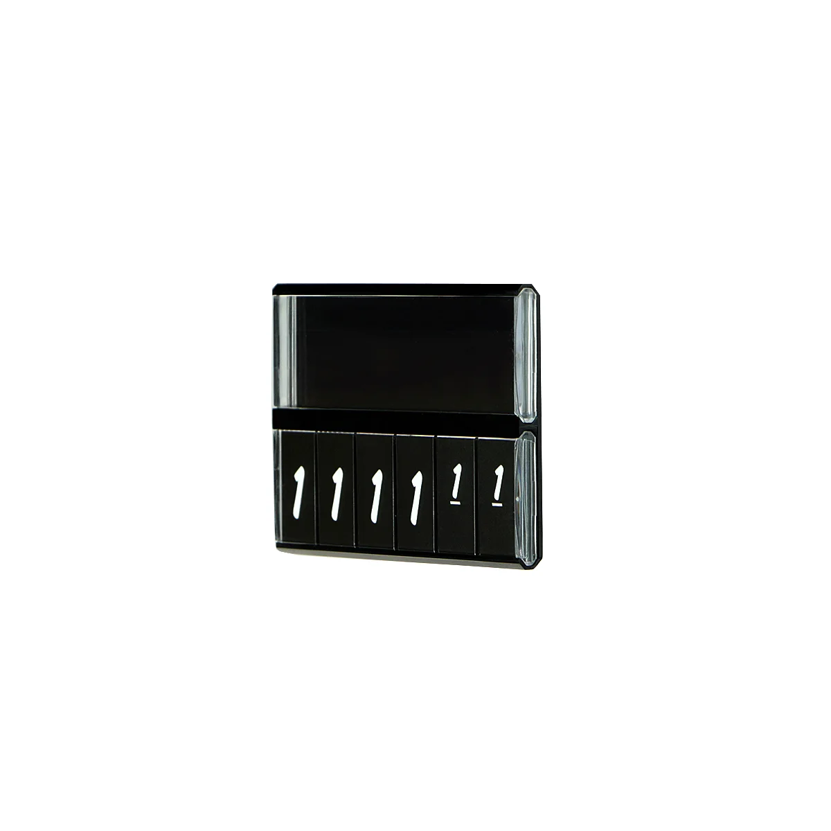 Кассета цен PC DIGIT-A8, черные блокноты BRUSH, черная — фото 1