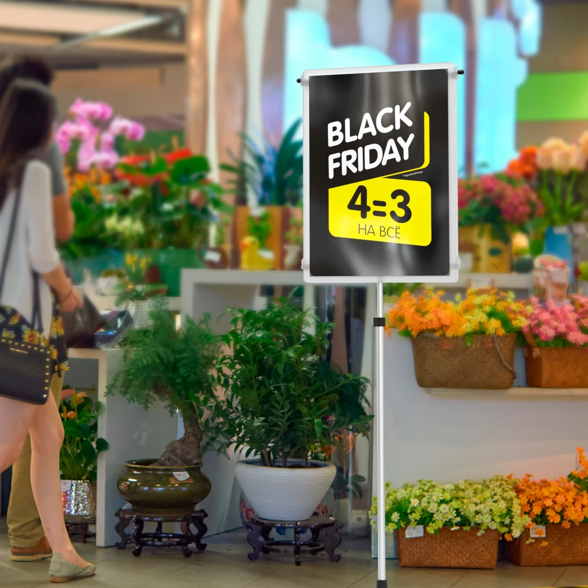 INFOSTAND-XL A2 Duo teleskopik reklama stendi — 6-surat