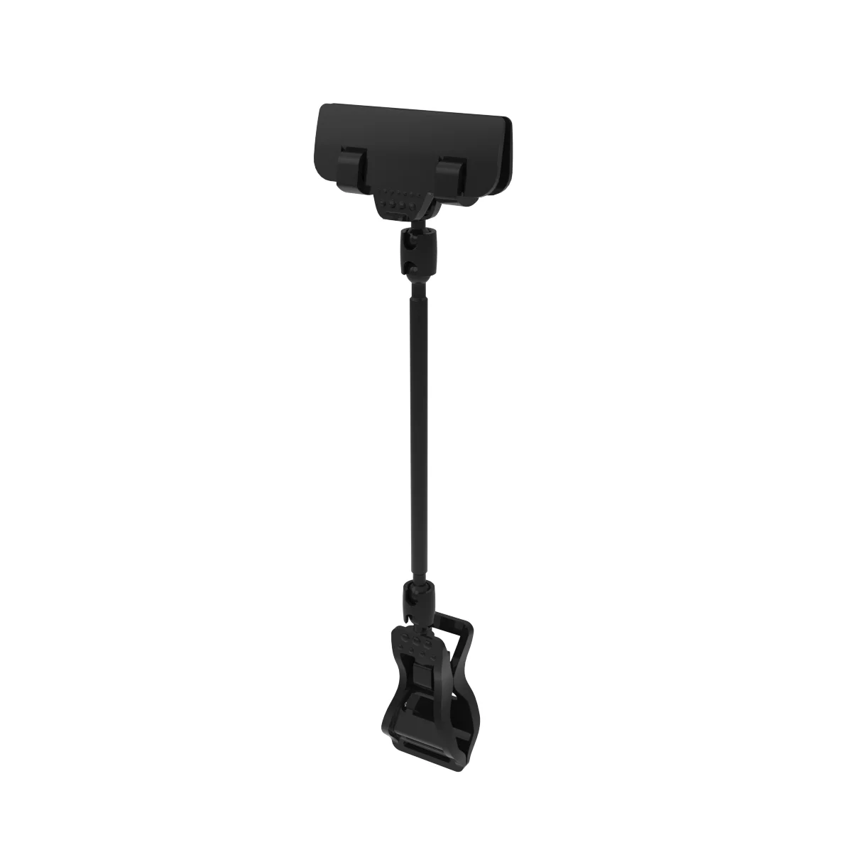 FX-CLAMP-SLIM, oyoqcha 100 mm, qora narx yorlig‘i ushlagichi
