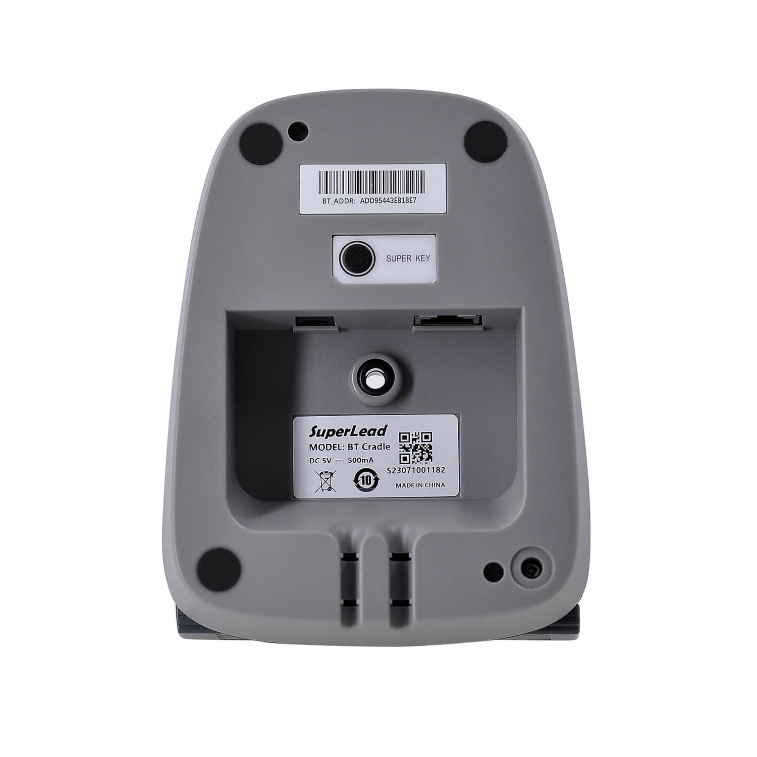 MERTECH CL-2410 Black skaner uchun zaryadlash va aloqa stendi (Beshik).