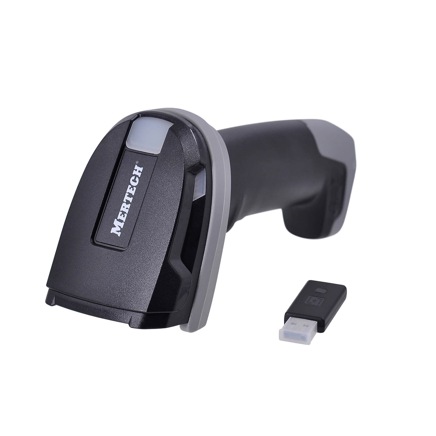 Simsiz shtrix-kod skaneri MERTECH CL-2410 BLE Dongle P2D USB qora