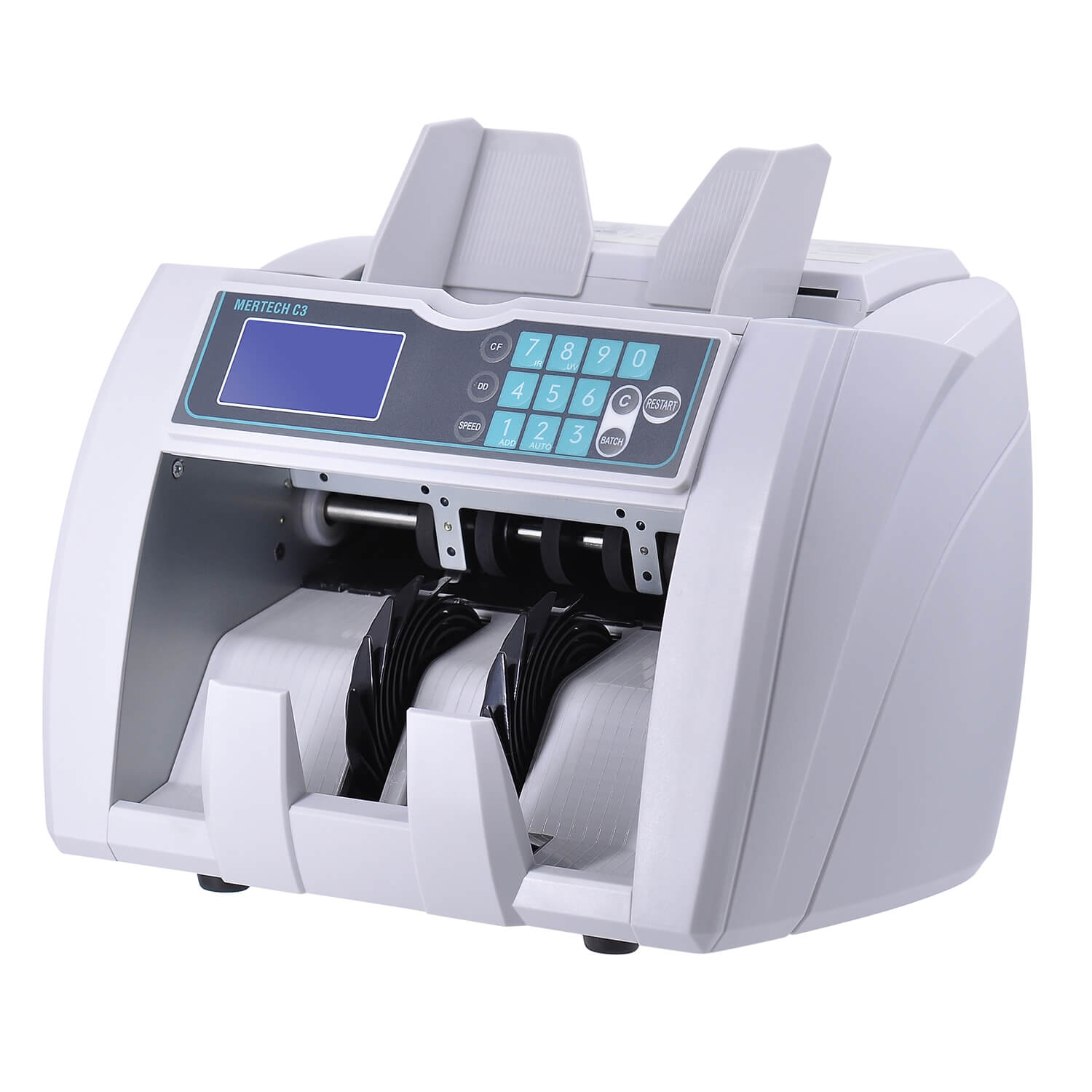 Мультивалютный счетчик банкнот MERTECH C-3 White