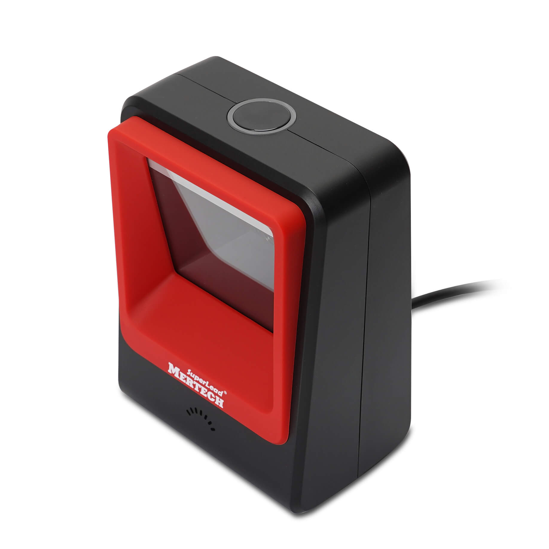 Statsionar shtrix-kod skaneri MERTECH 8400 P2D Superlead USB Red